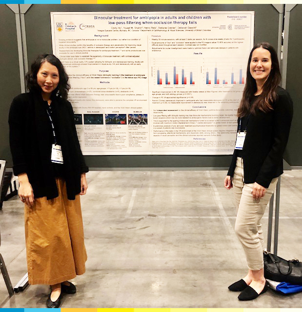Binocular treatment for amblyopia in adults and children with low-pass filtering when occlusion therapy fails. ARVO 2019 poster.