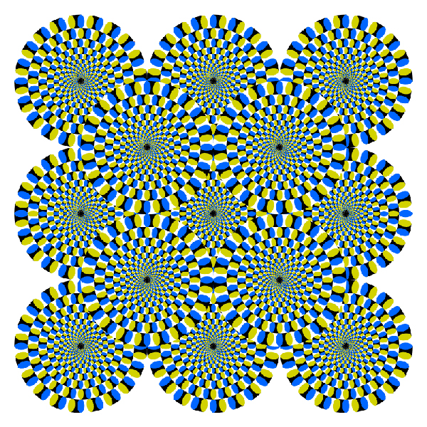 The image appears to be moving even though it
