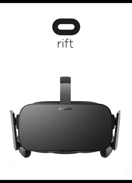 Facebook Rift VR Headset with Logo